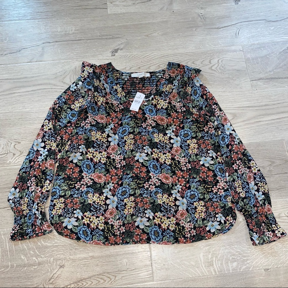 Loft Floral Paradise Blouse